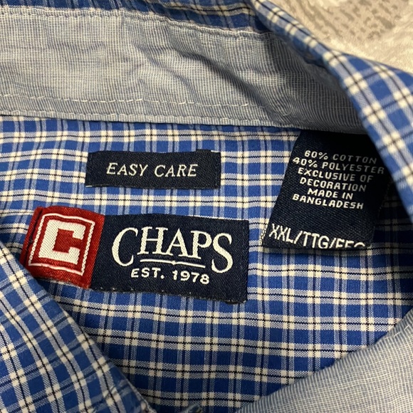 Chaps brand mens button up shirt - Picture 3 of 3